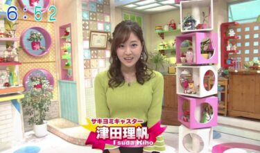 津田理帆アナのかわいい画像！水着姿は？カップや身長に年齢も気になる！