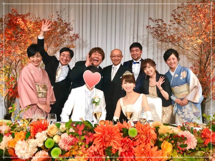 数多くの方が参列した鈴木理香子アナの結婚式