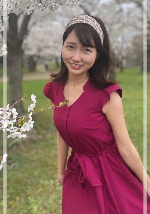 石田瑠美子アナのインスタに投稿されたプライベートでの他撮り写真