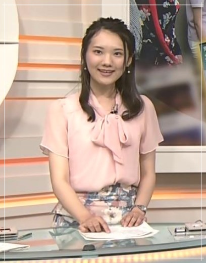 NHK秋田放送局の女子アナウンサー阿部彩アナ