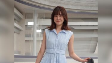 林美桜アナのカップ画像がかわいい！水着姿やニット衣装もまとめた！
