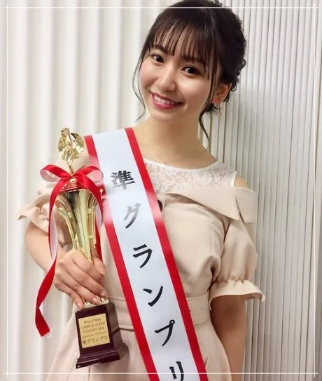 大学時代に「miss of miss」で準グランプリを獲得した福地礼奈アナ 