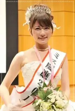 ミス慶應でグランプリを受賞した大学時代の宇内梨沙アナ