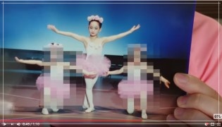 幼少期、初めてバレエの舞台に立った後呂有紗アナ