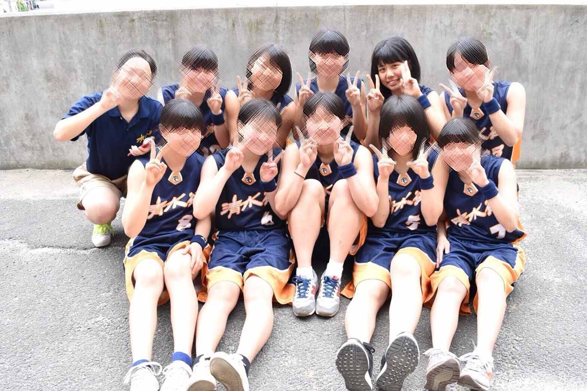 中高6年間バスケットボールに熱中していた近藤千優アナ