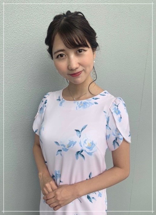 岩手朝日テレビの女子アナウンサー、石田瑠美子アナ