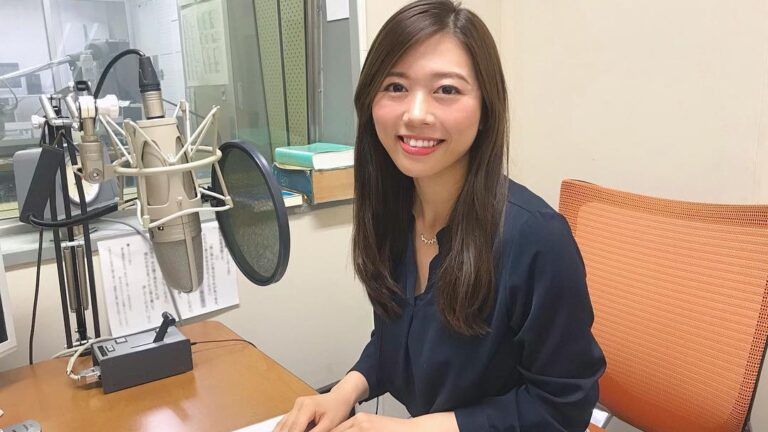 MBC南日本放送上塘百合恵アナのMBCラジオ初鳴き1カ月後の様子
