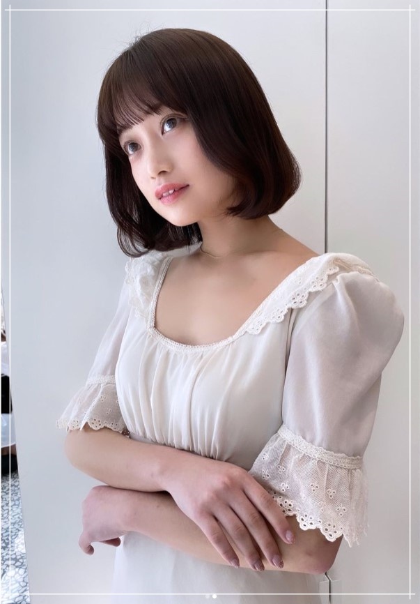 OHK岡山放送の女子アナウンサー、森下花音アナのプロフィール画像