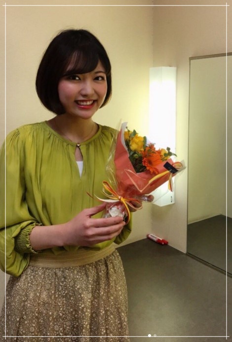 柴田文子アナのカップサイズ検証画像