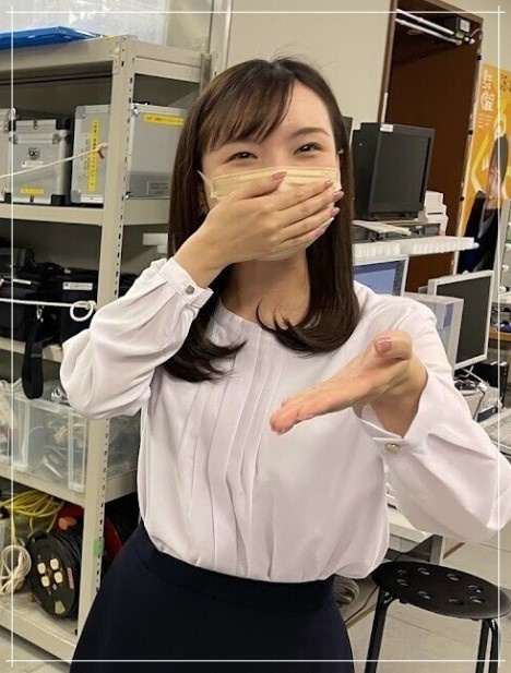 NHK帯広放送局の女子アナウンサー、高松みなみアナ