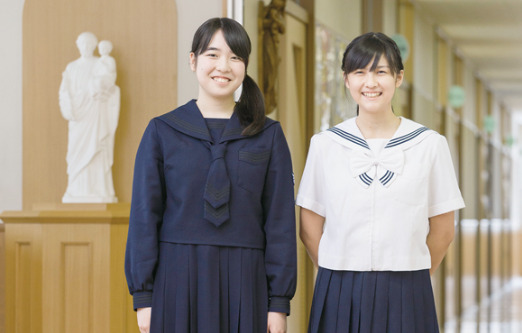カンテレ山本悠美子アナ、藤女子中学校・高等学校 制服の制服