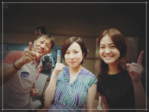 朝日放送乾麻里子アナ、ラジオ番組で妊娠を発表した時の様子。