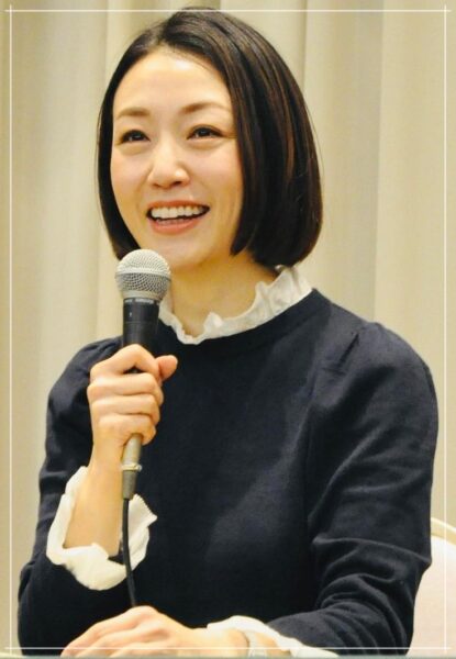 フリーアナウンサー八木早希アナ、長野県飯田市の講演会の様子