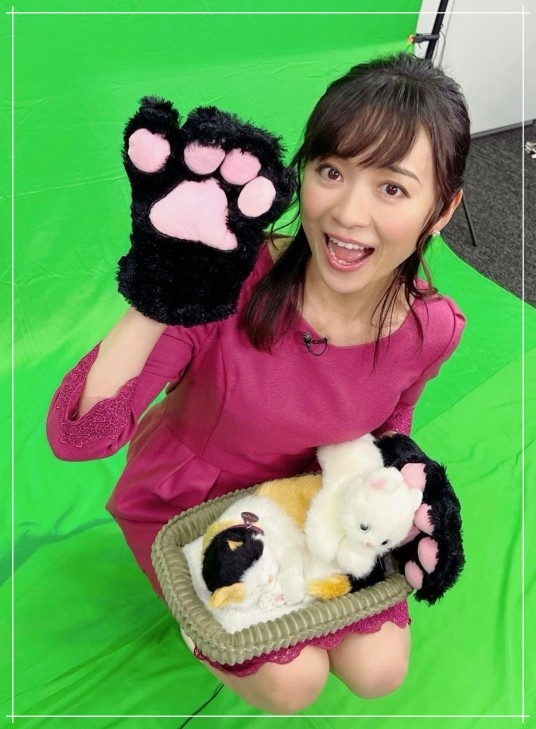 テレビ東京の女子アナウンサー、繁田美貴アナのかわいい画像