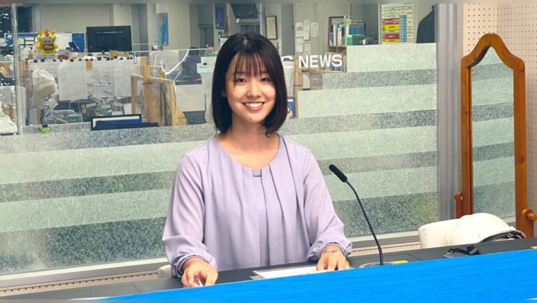 RBC琉球放送の女子アナウンサー、三原楓花アナ