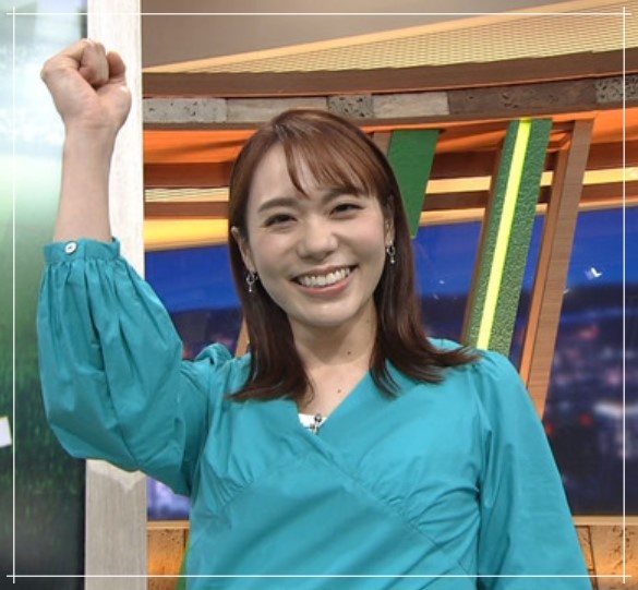 NHKの女子アナウンサー、吉岡真央アナのかわいい画像