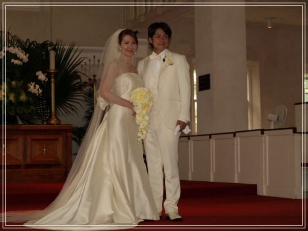 フリー山本モナアナ結婚式画像4