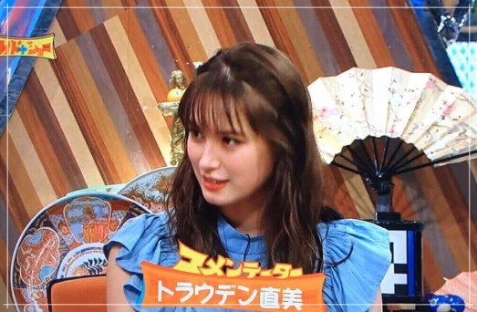 フリーアナウンサートラウデン直美アナ、ワイドショナー出演の様子