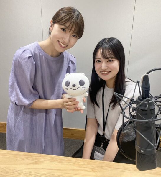 井口亜美アナと野口ちひろアナの画像