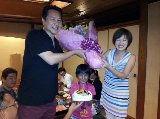 RNB南海放送 永野彰子アナ 祝勝会