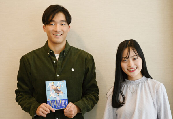 手賀梨々子アナの大学時代インタビュー画像