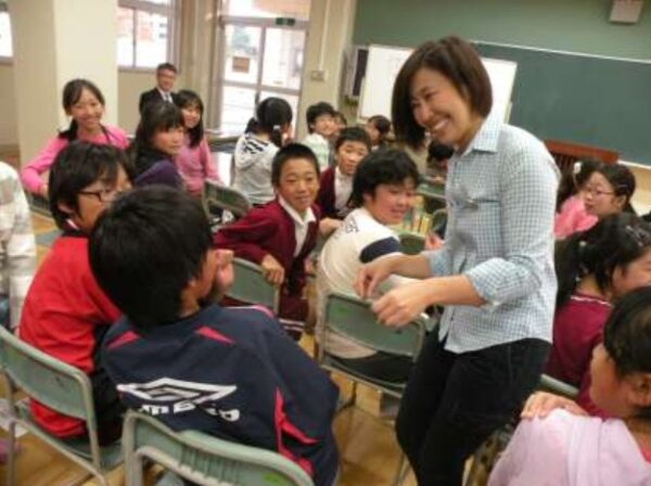 浜中順子小学校訪問