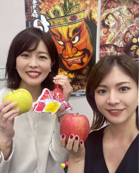 高橋泉アナのNHK青森時代の同期：千葉真由佳アナ画像