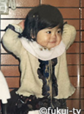 福山千奈アナ幼少期