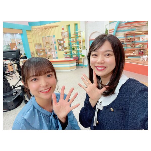 佐藤亜美アナの宮本麗美アナとの画像
