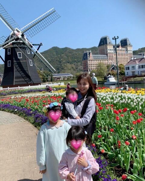 山下香織アナの旅行画像