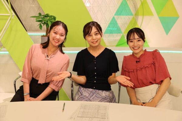 山下香織アナの横山あさみアナとの画像