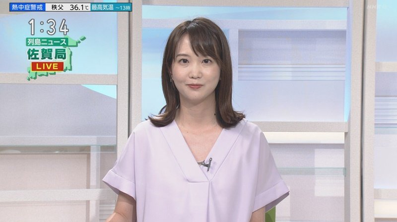 時松仁美アナ